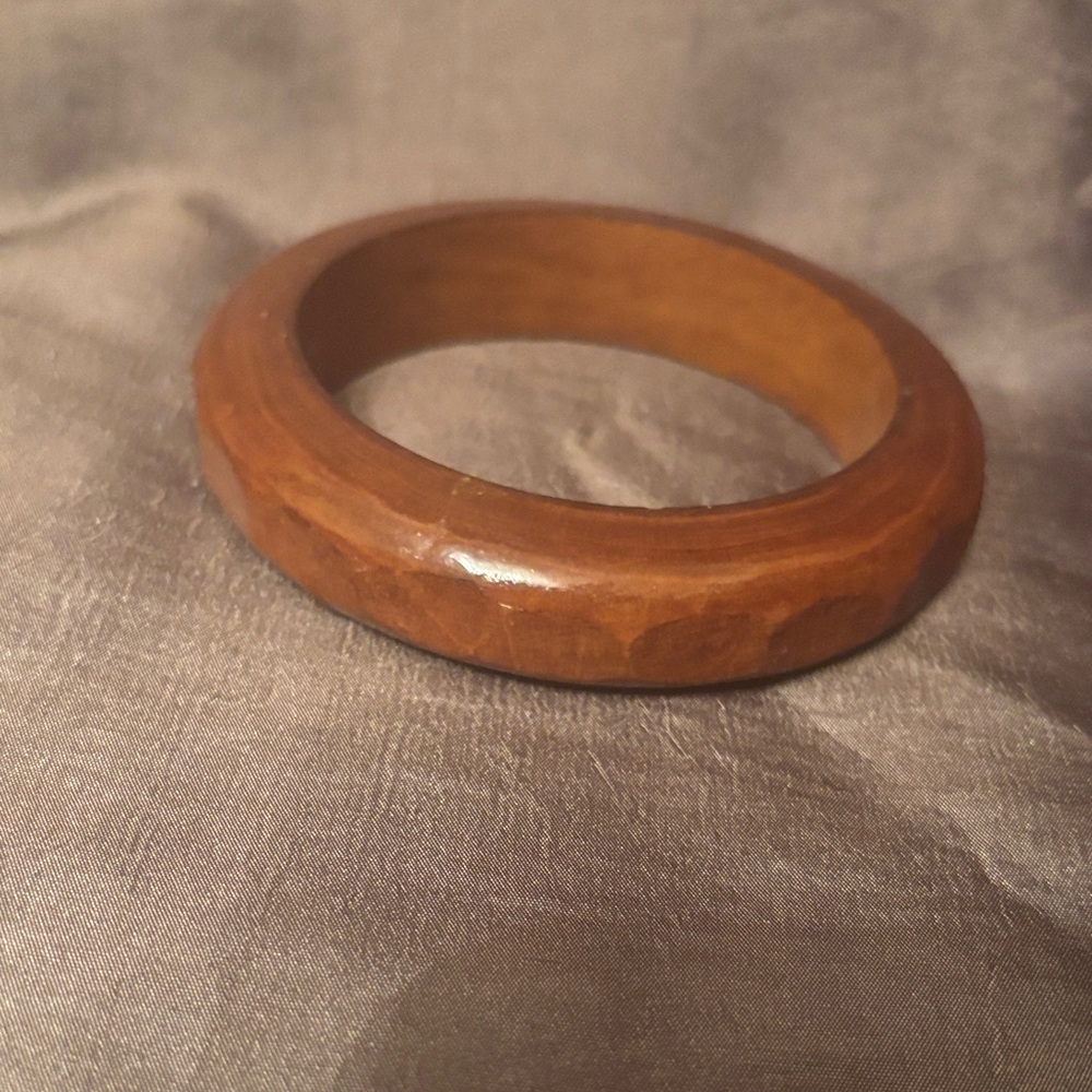 Wooden Bangle Bracelet